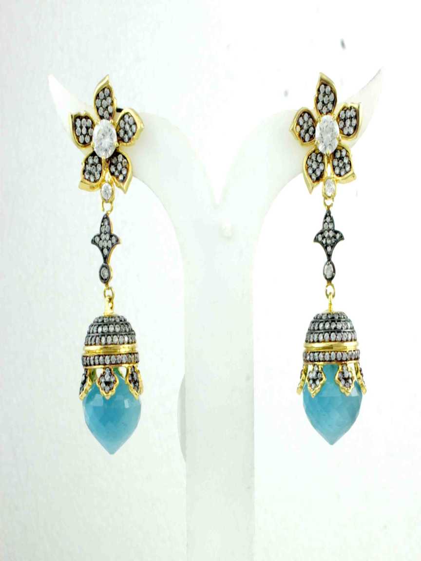 EARRING in ANTIQUE VICTORIAN Style | Design - 12584