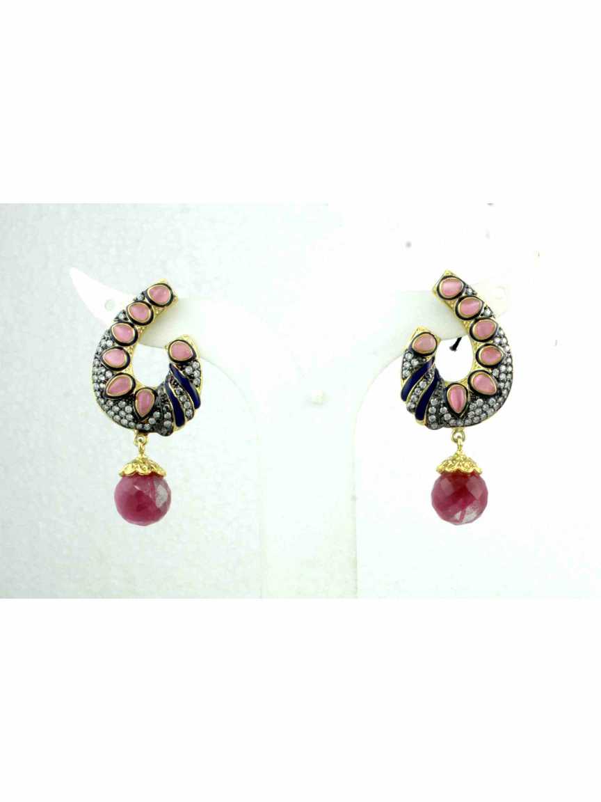 victorian-earring-ERVR12616PKBLBD