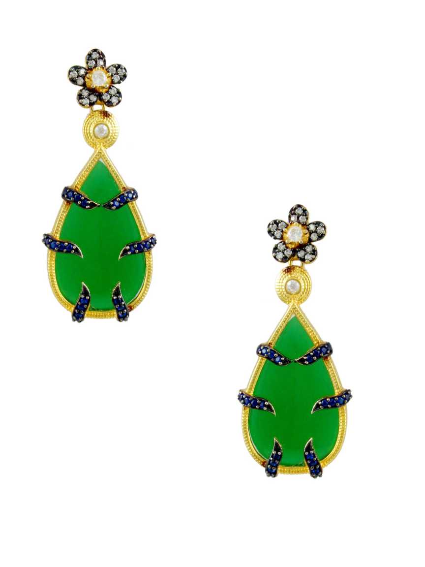 EARRING in ANTIQUE VICTORIAN Style | Design - 12619