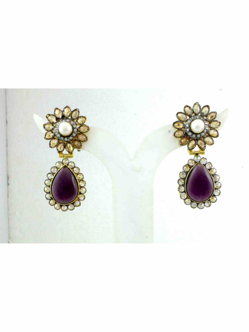 EARRING in ANTIQUE VICTORIAN Style | Design - 12671