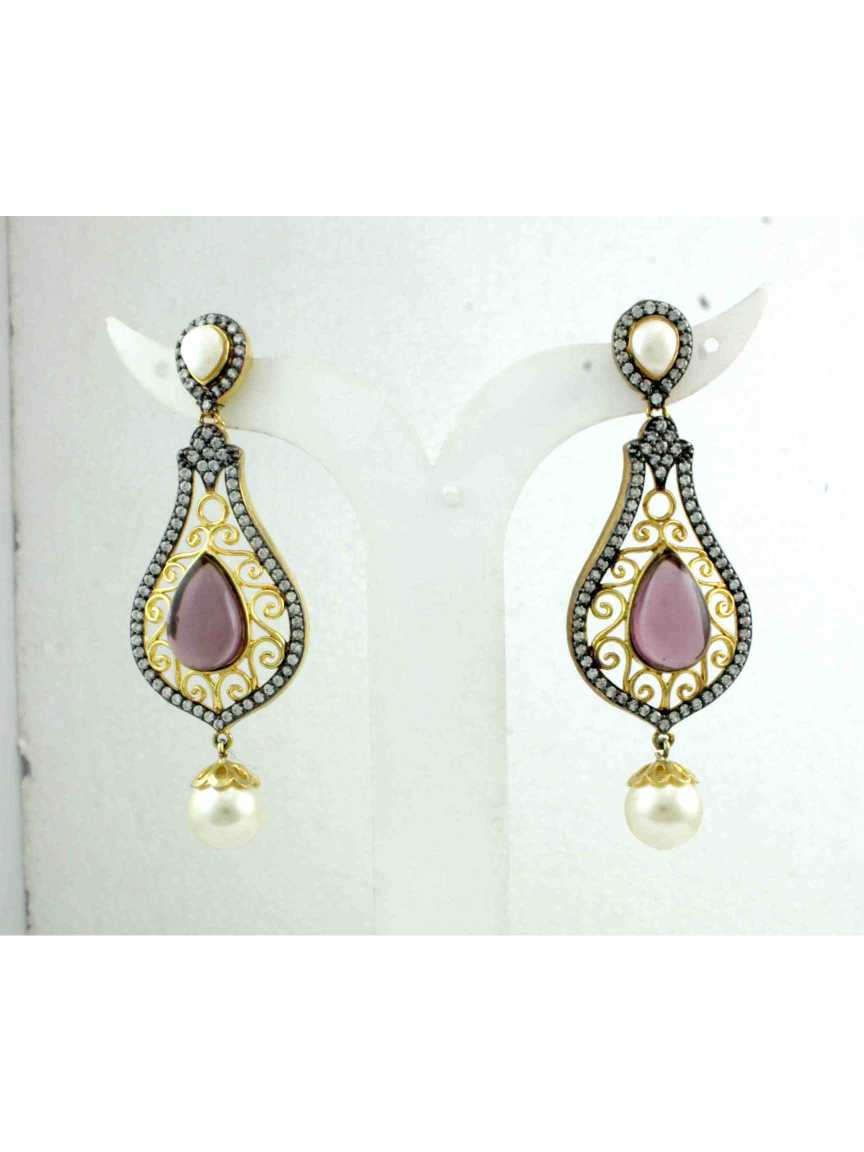 EARRING in ANTIQUE VICTORIAN Style | Design - 12674