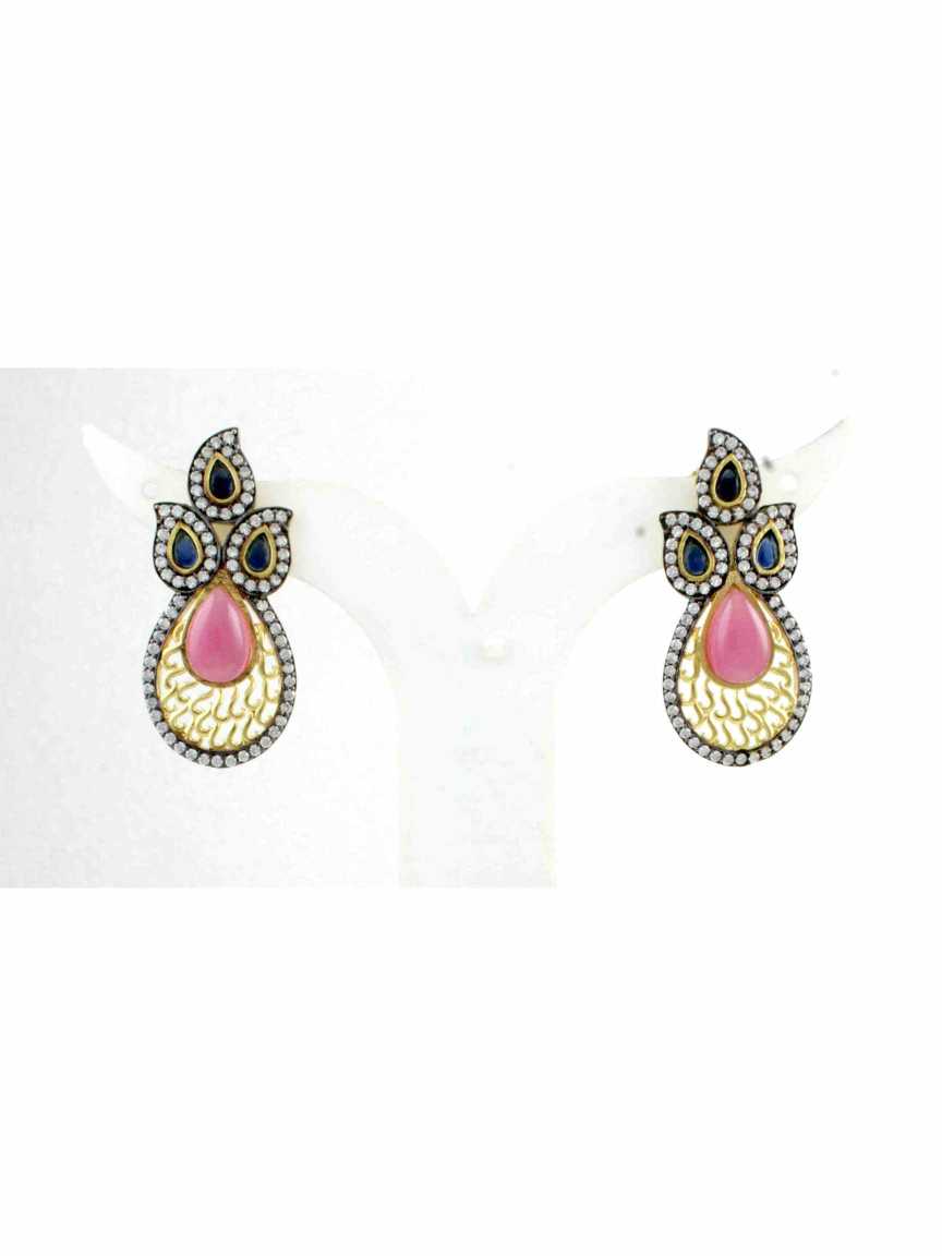 victorian-earring-ERVR12760BLPKBD