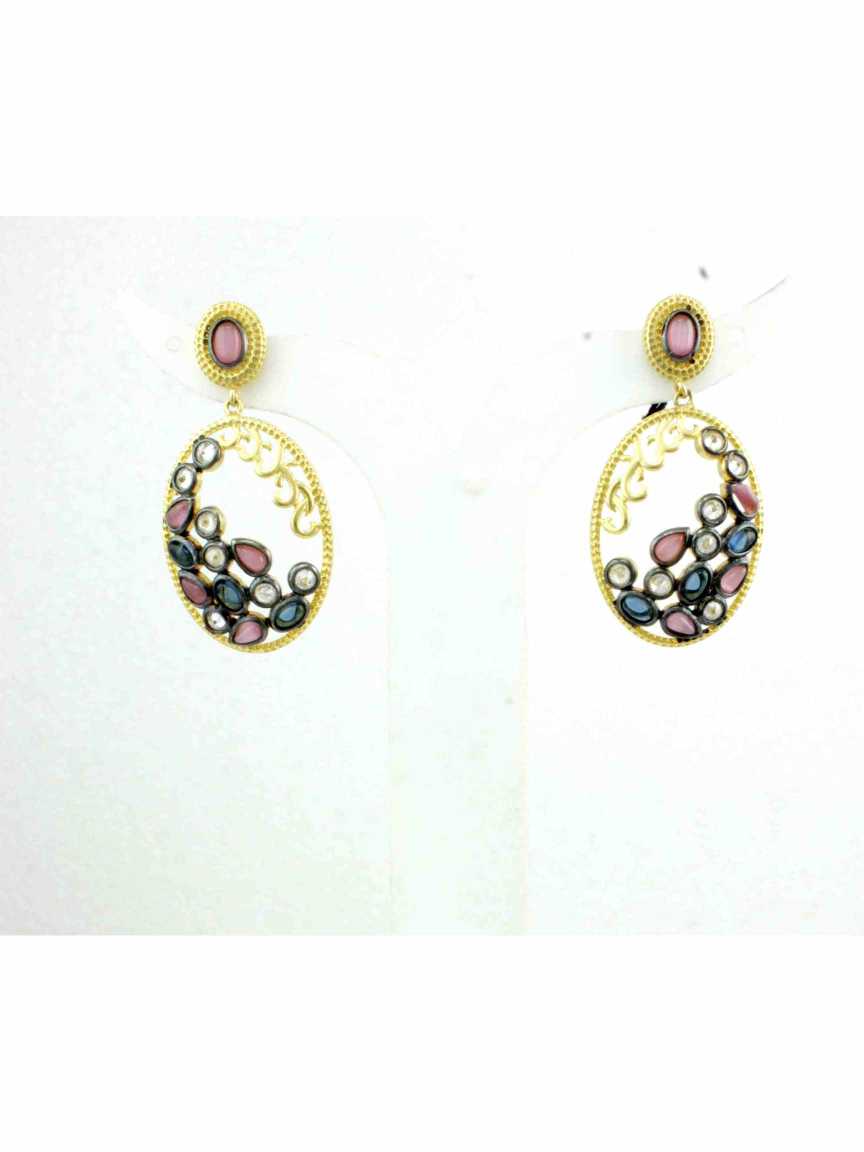 victorian-earring-ERVR12862BLPKBD