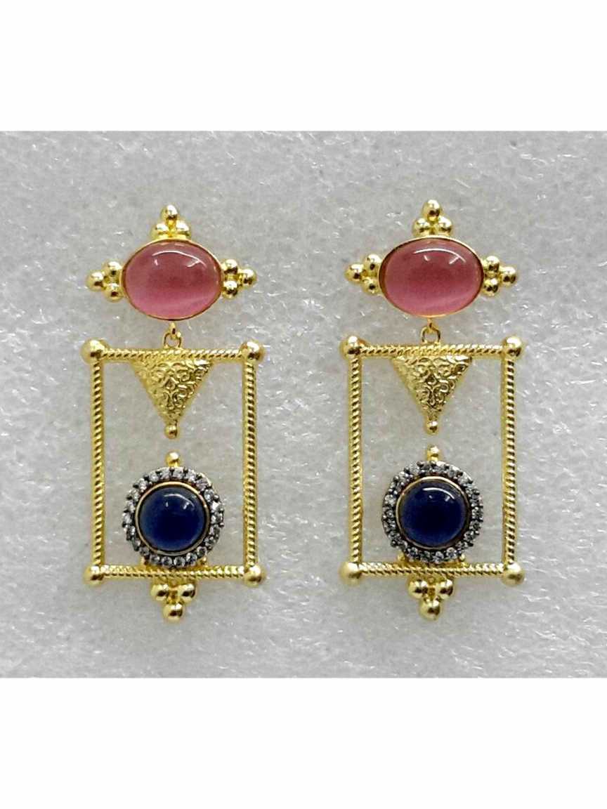 victorian-earring-ERVR14264PKBLBD