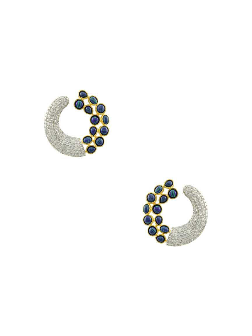EARRING in ANTIQUE VICTORIAN Style | Design - 15284