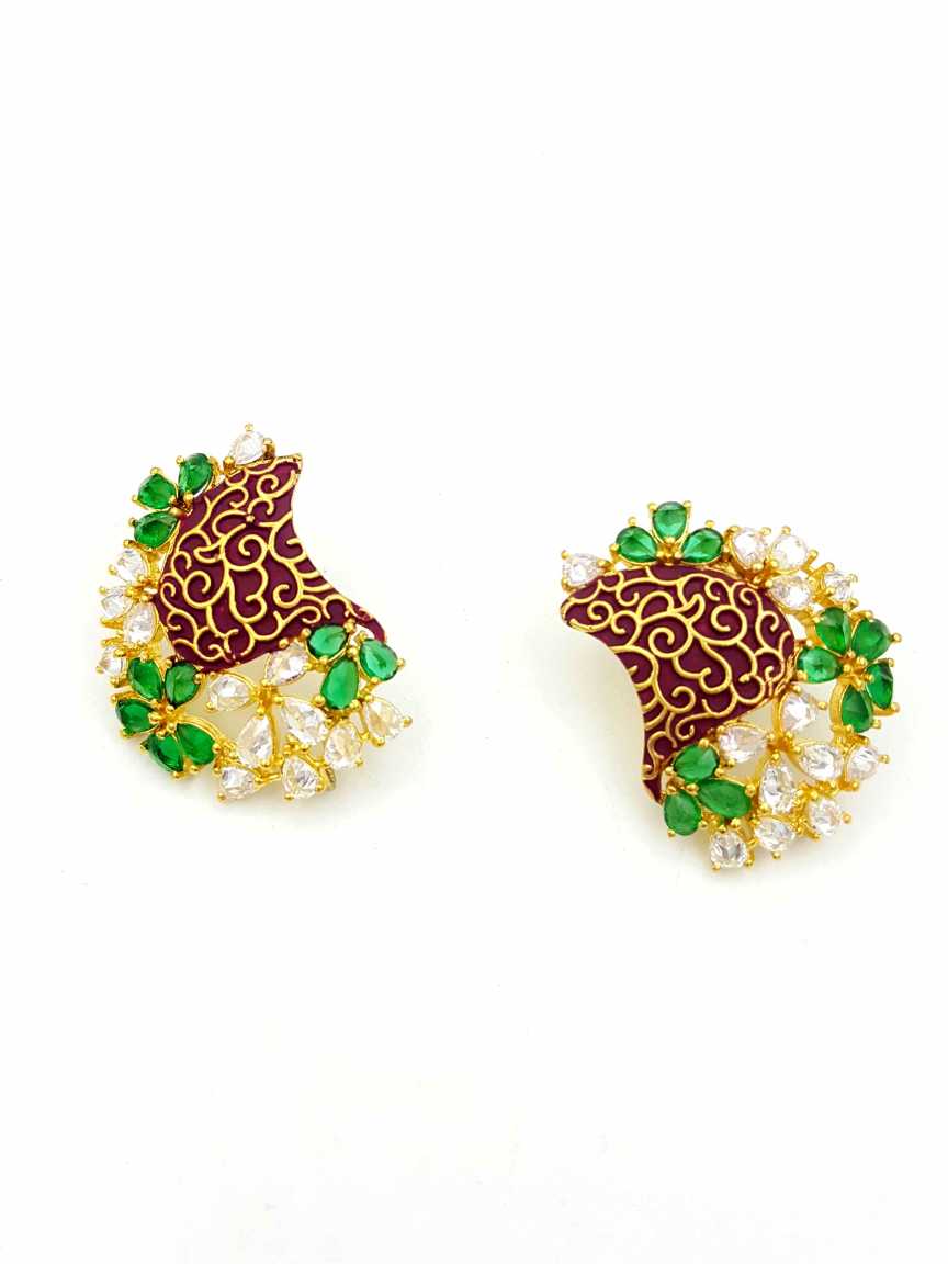 victorian-earring-ERVR18204MRGNHG