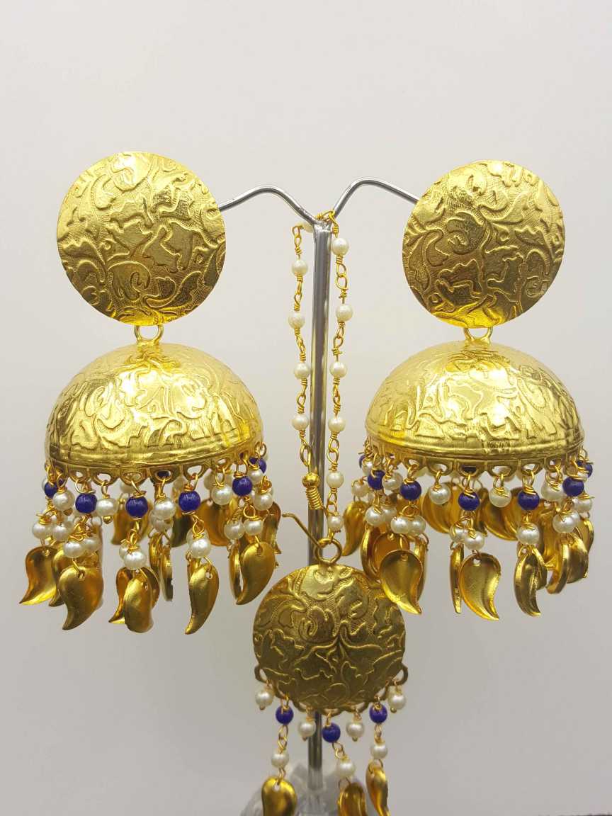 EARRINGS WITH TIKA in BOUTIQUE Style | Design - 19919