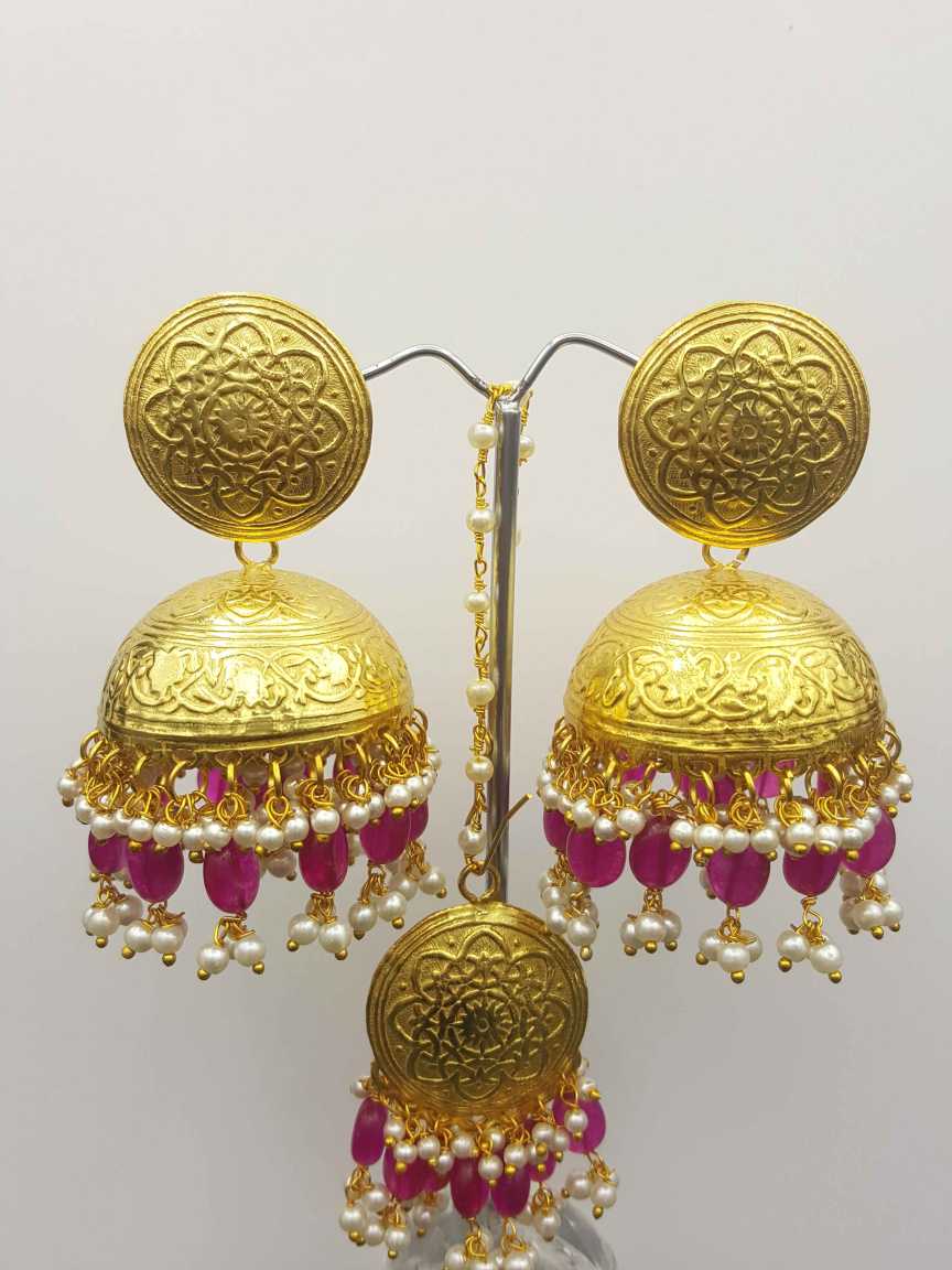 EARRINGS WITH TIKA in BOUTIQUE Style | Design - 19919