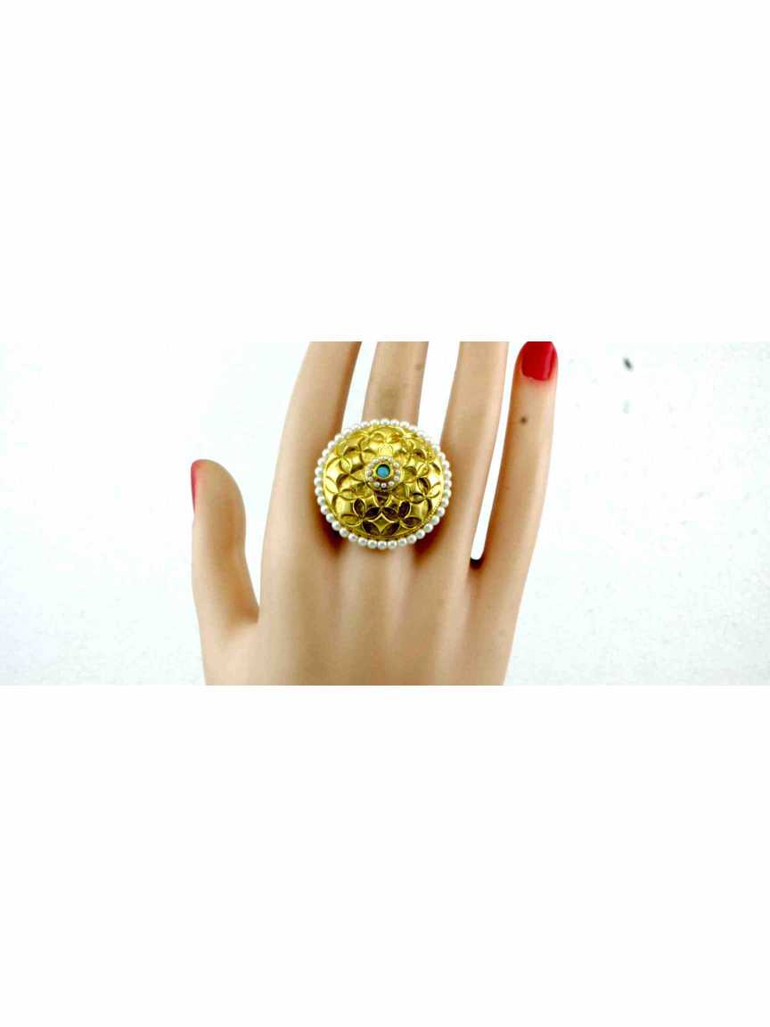 checkered_polki-finger_ring-FRCK12980TQHG