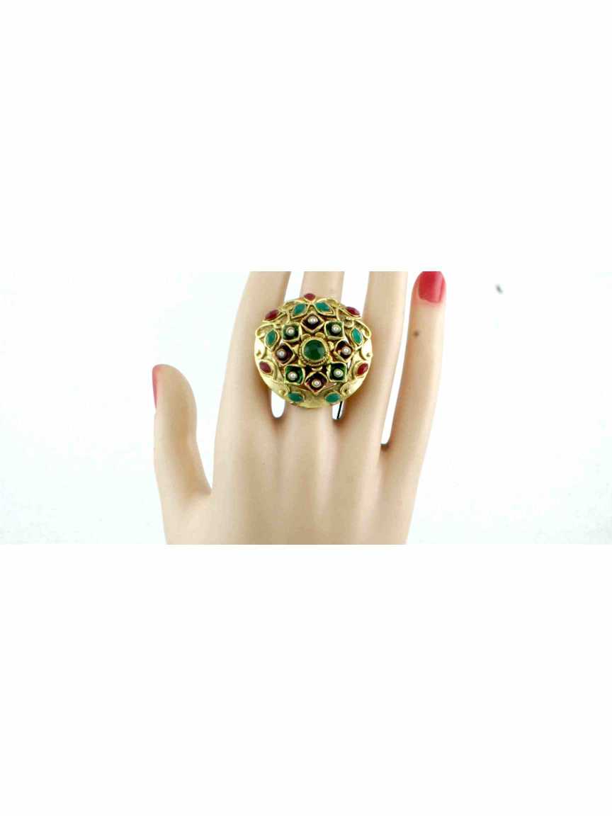 checkered_polki-finger_ring-FRCK13238EYHG