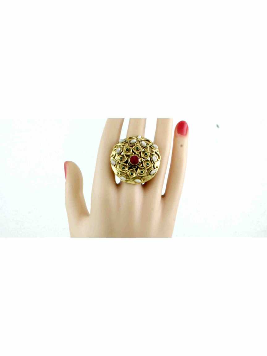 checkered_polki-finger_ring-FRCK13238REPLHG