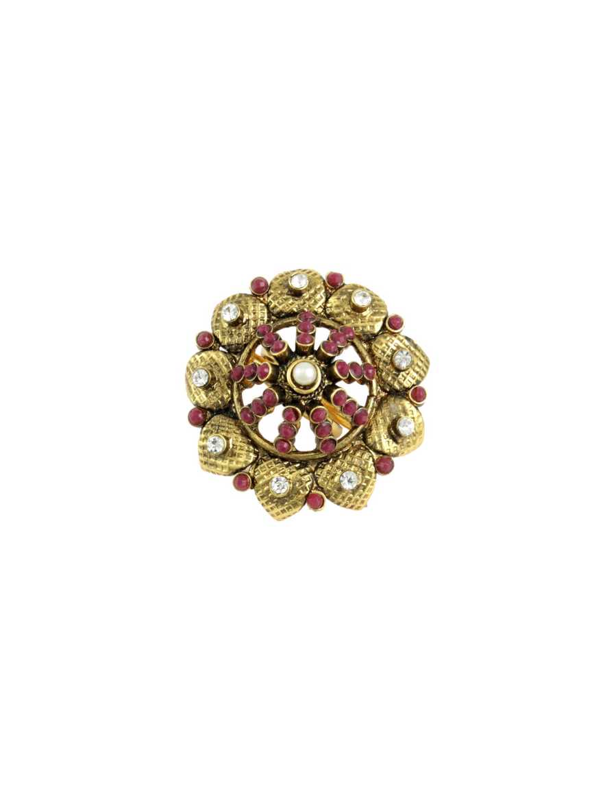 checkered_polki-finger_ring-FRCK13255RBHG