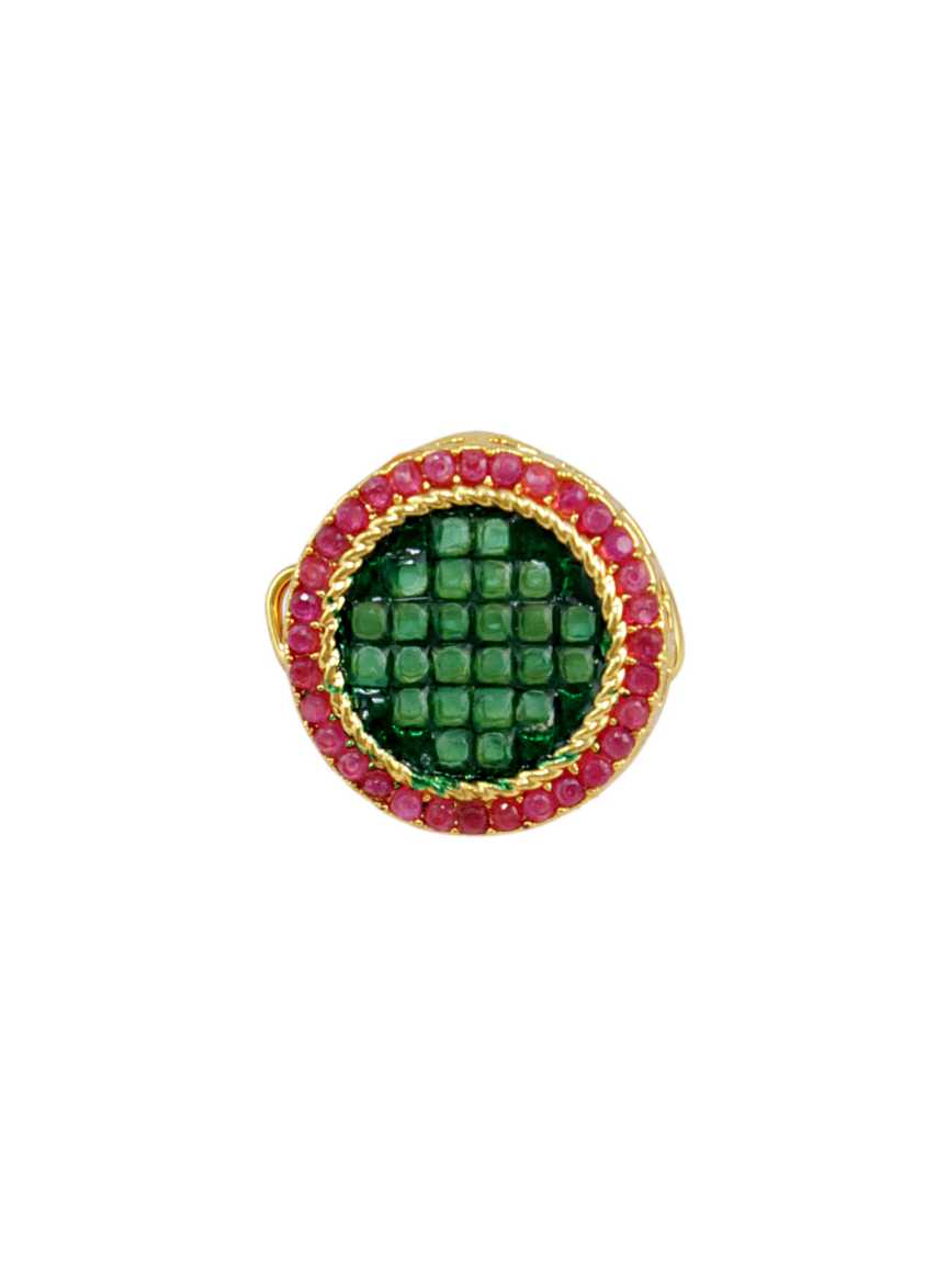 checkered_polki-finger_ring-FRCK13980EYHG