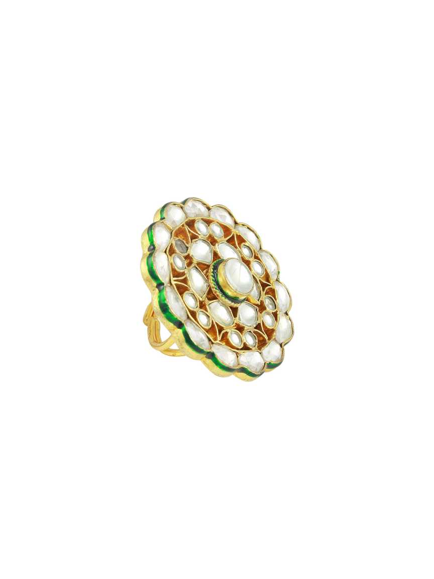 FINGER RING in JADAU KUNDAN Style | Design - 12997