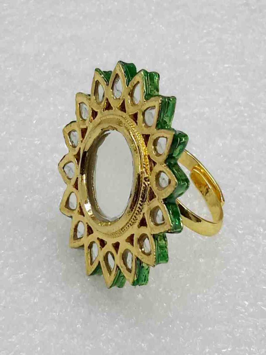FINGER RING in JADAU KUNDAN Style | Design - 14483