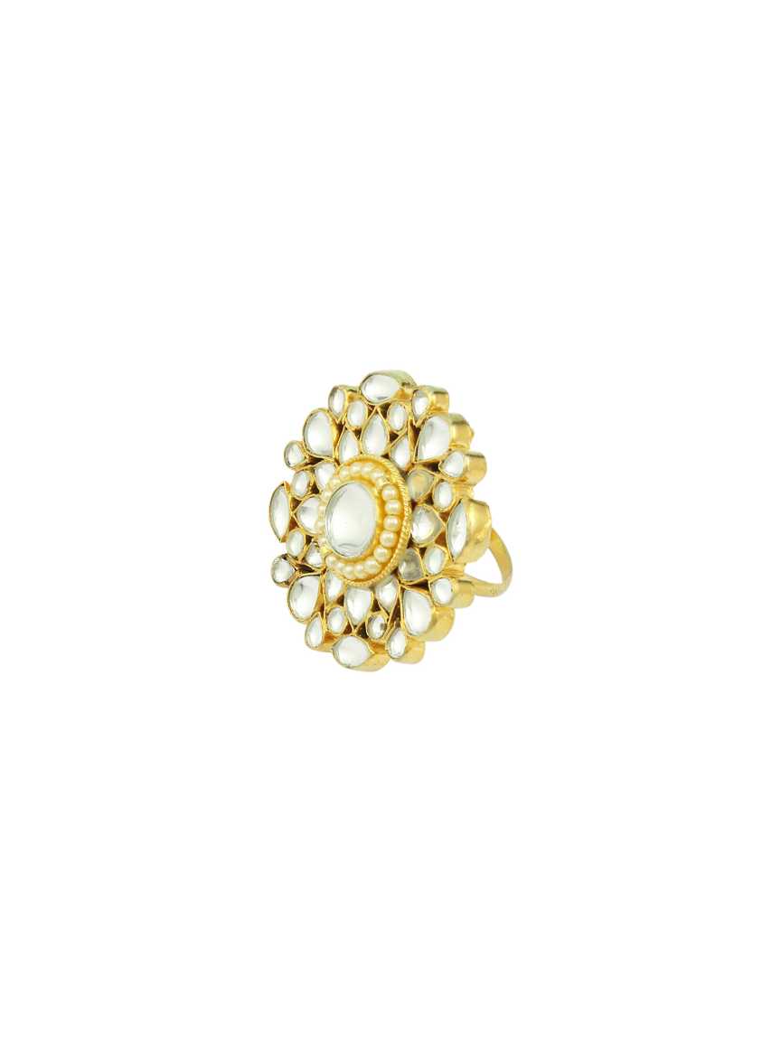 FINGER RING in JADAU KUNDAN Style | Design - 15874
