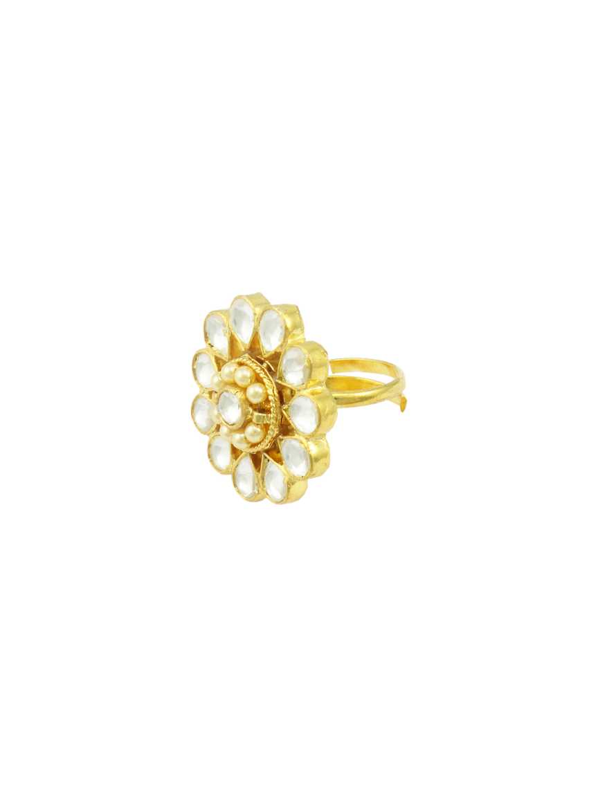 FINGER RING in JADAU KUNDAN Style | Design - 16422