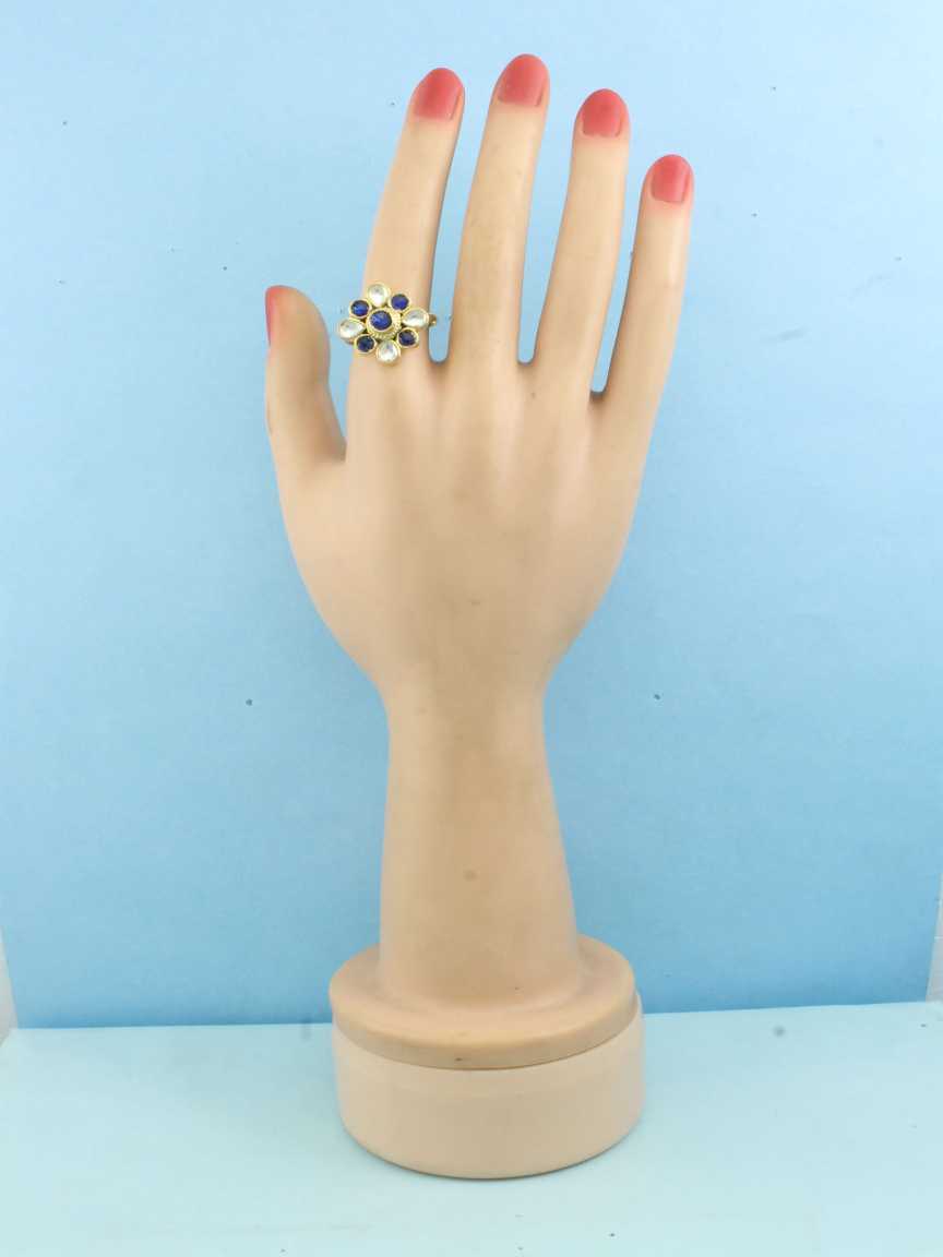 FINGER RING in JADAU KUNDAN Style | Design - 16427