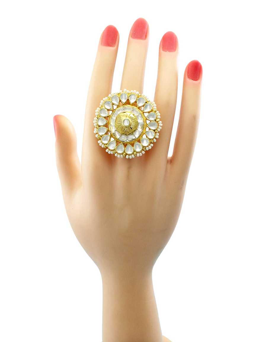 FINGER RING in JADAU KUNDAN Style | Design - 16831
