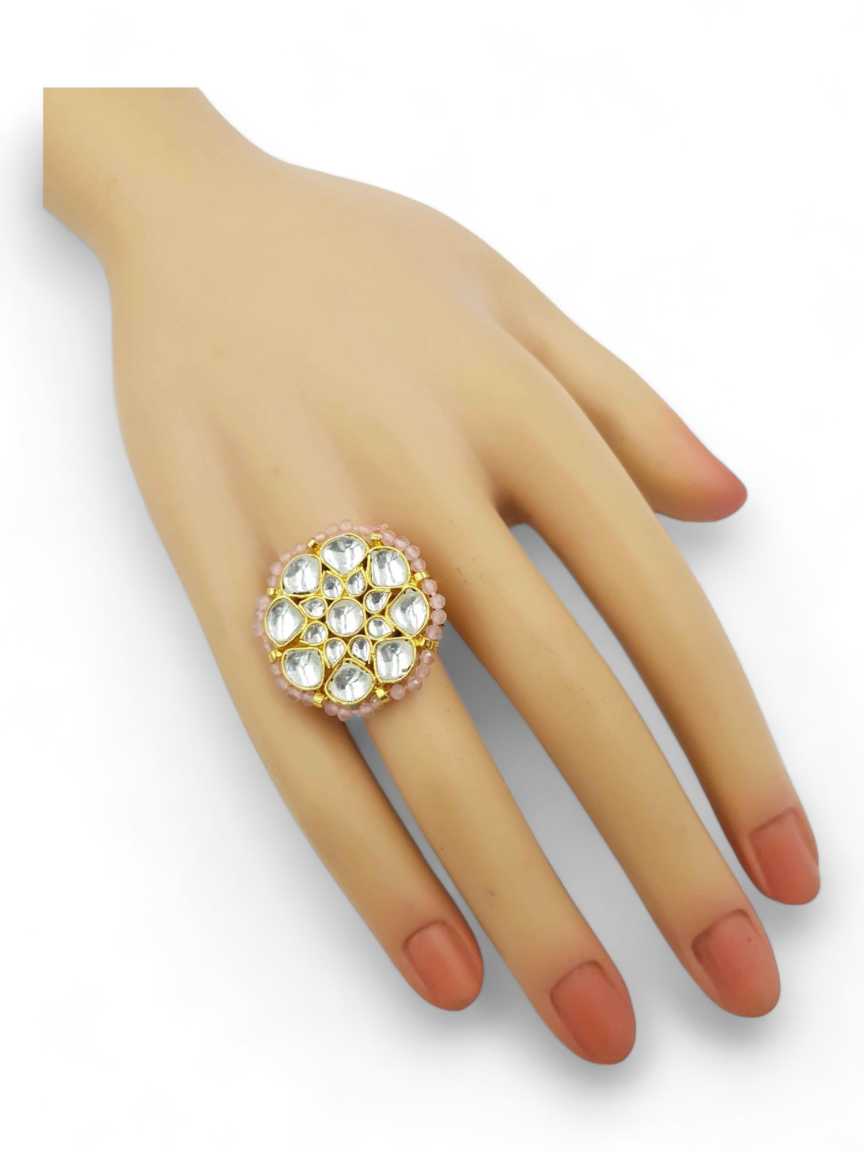 FINGER RING in JADAU KUNDAN Style | Design - 22256