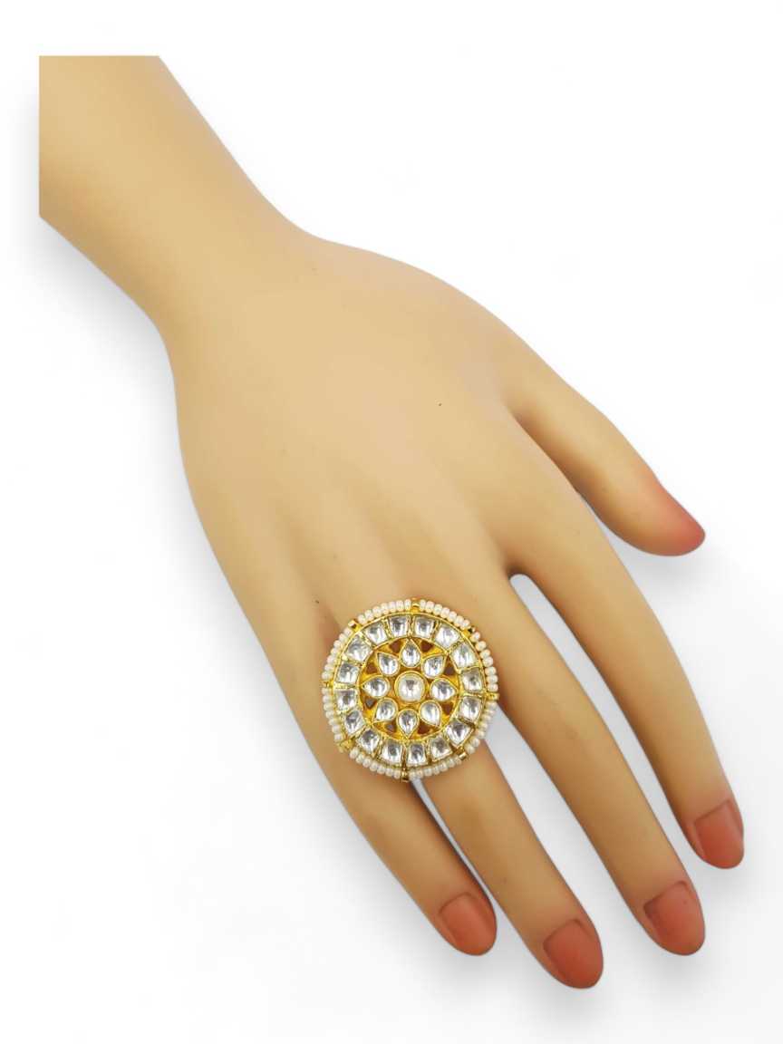 FINGER RING in JADAU KUNDAN Style | Design - 22410