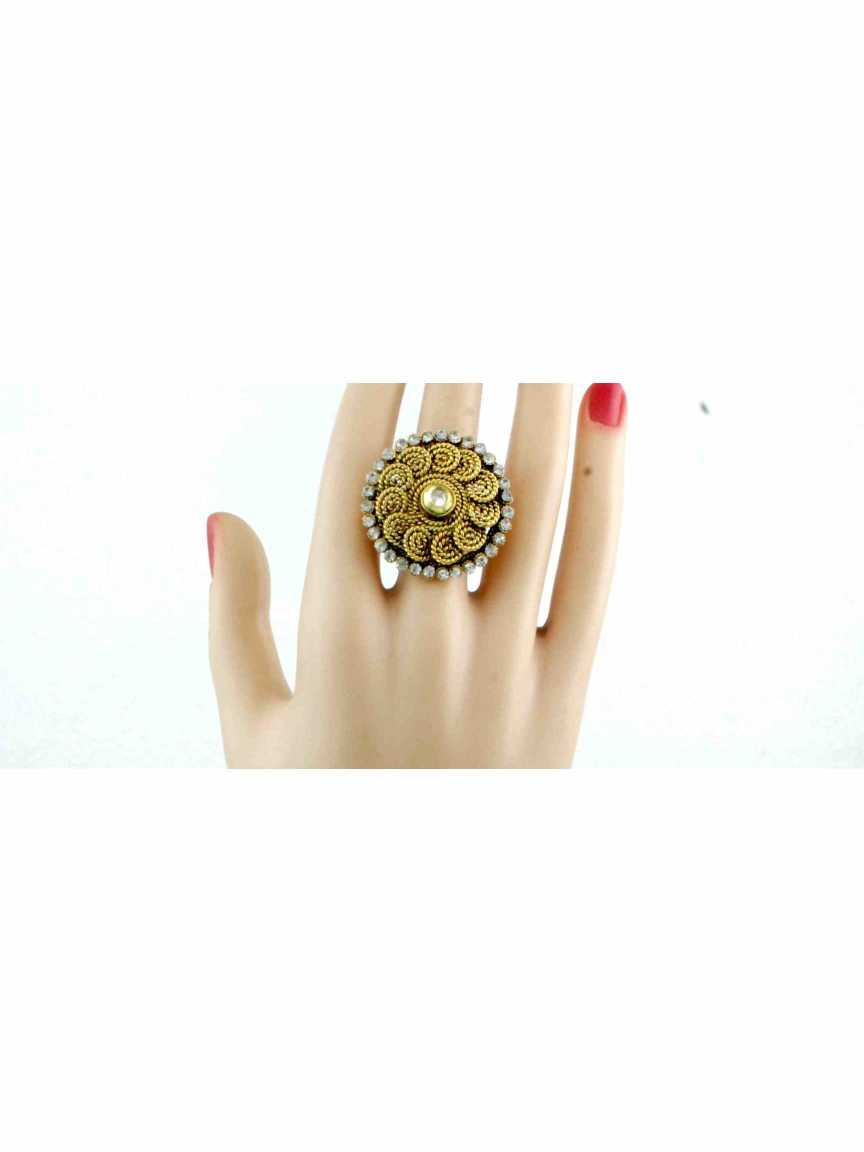 FINGER RING in GOLD Style | Design - 13230