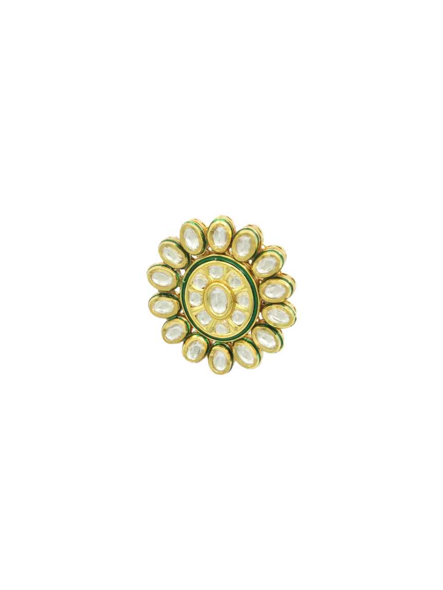 FINGER RING in VILANDI KUNDAN Style | Design - 16578