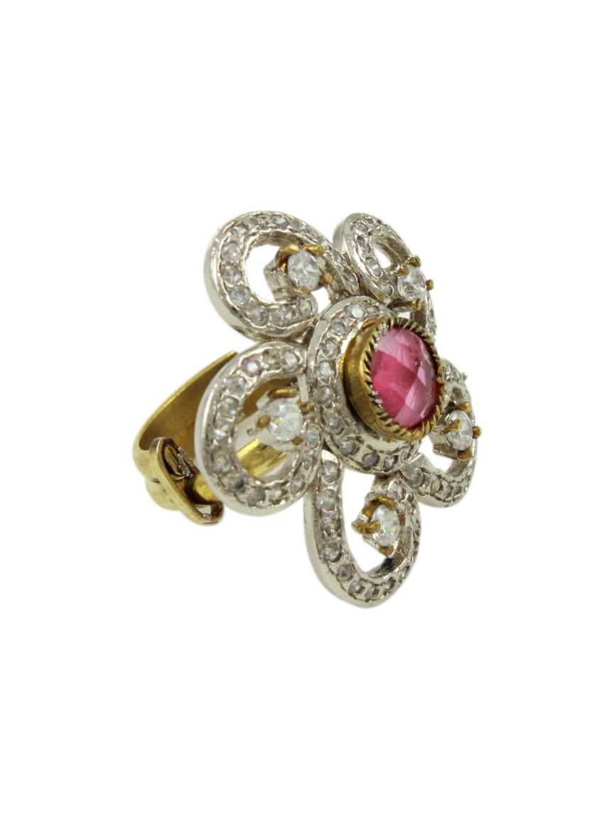 FINGER RING in ANTIQUE VICTORIAN Style | Design - 13017