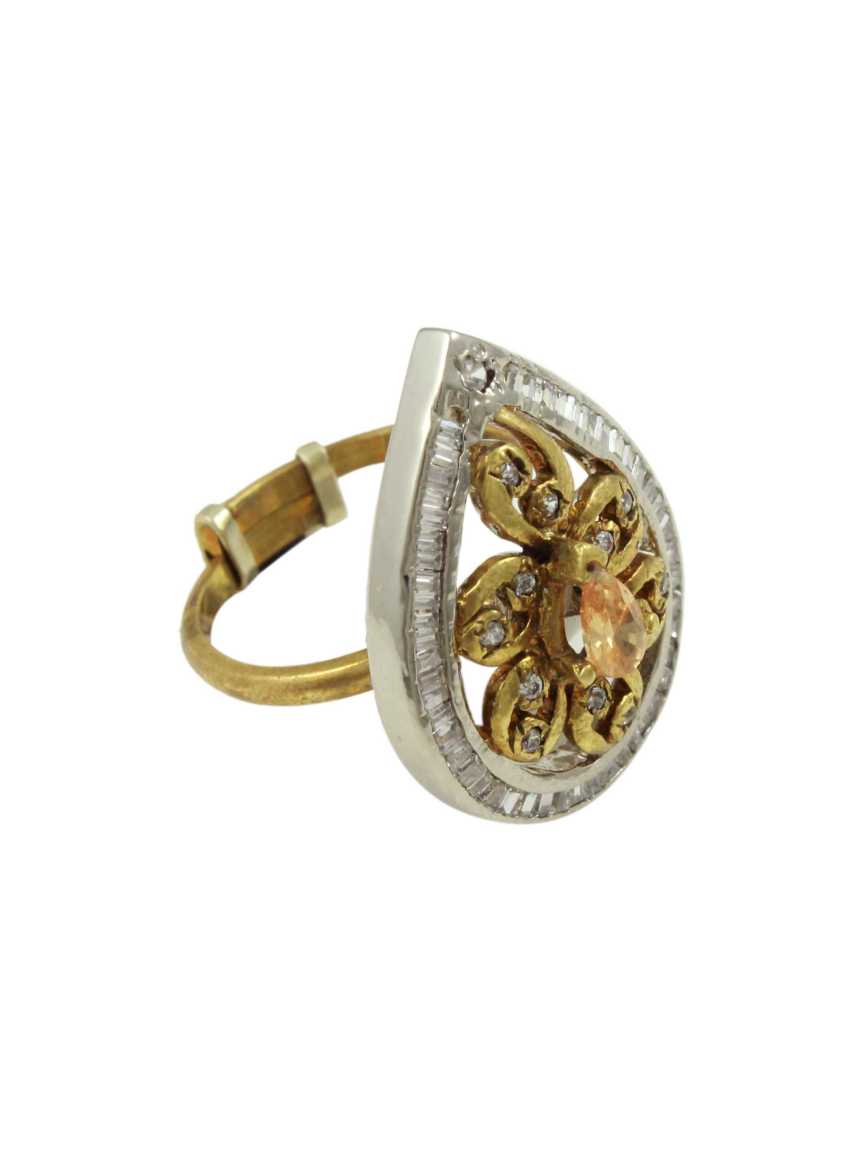 FINGER RING in ANTIQUE VICTORIAN Style | Design - 13026