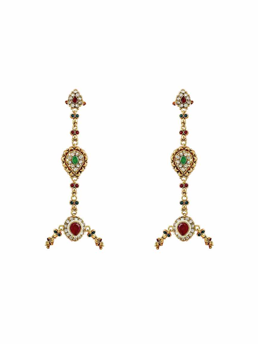 checkered_polki-haath_paan-HPCK12065REHG