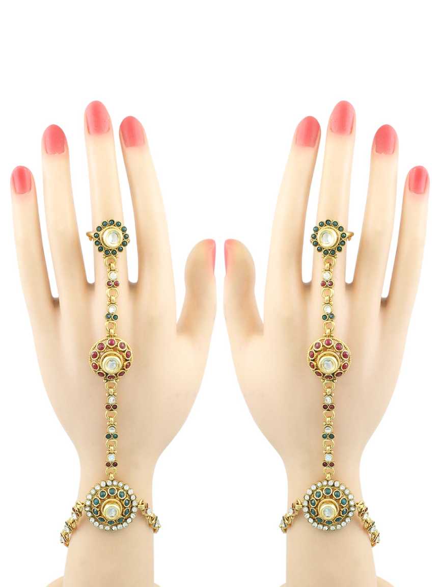 checkered_polki-haath_paan-HPCK12191REHG