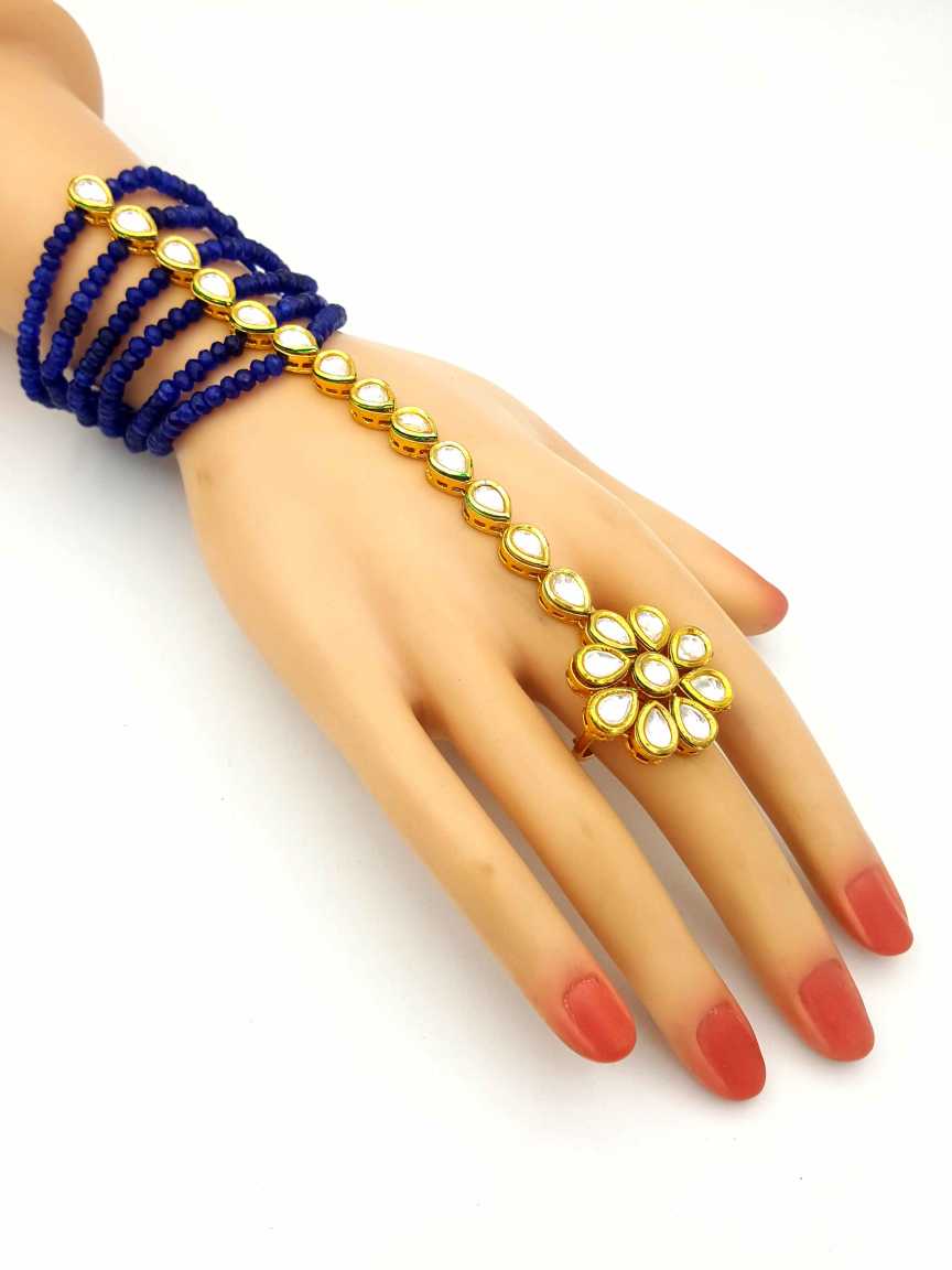 HAATH PANJA PHOOL in JADAU KUNDAN Style | Design - 18135