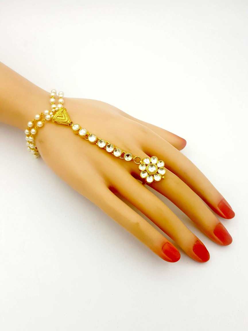 HAATH PANJA PHOOL in JADAU KUNDAN Style | Design - 18270