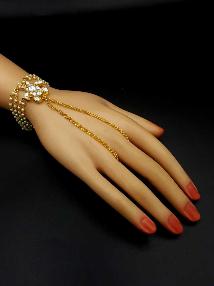 HAATH PANJA PHOOL in JADAU KUNDAN Style | Design - 19870
