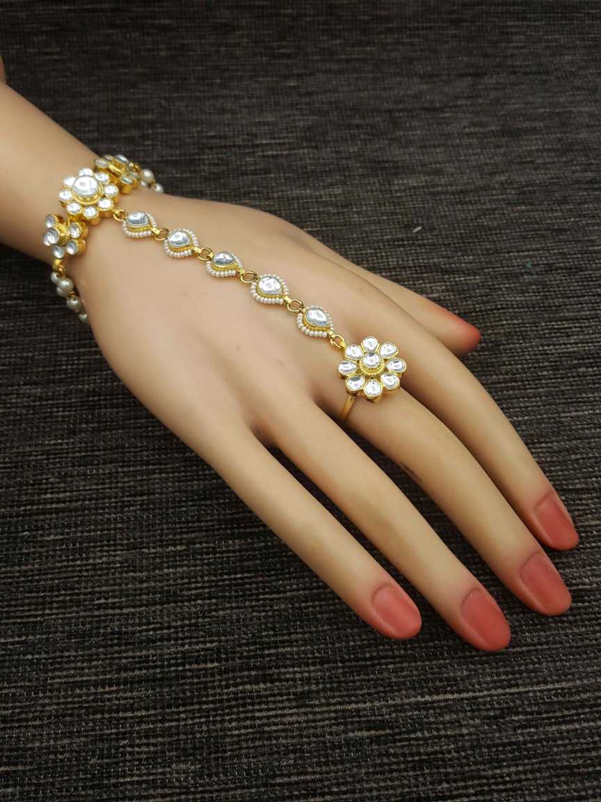 HAATH PANJA PHOOL in JADAU KUNDAN Style | Design - 20131