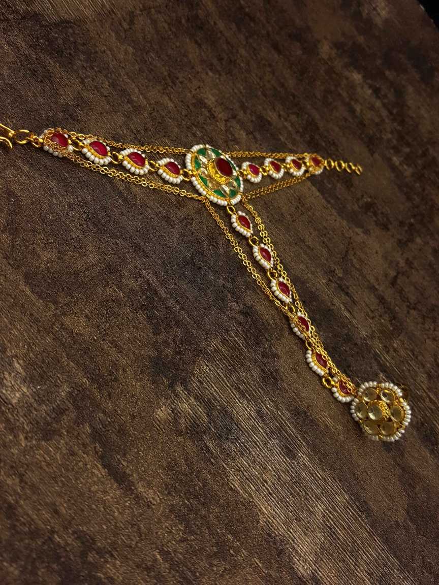 HAATH PANJA PHOOL in JADAU KUNDAN Style | Design - 20860