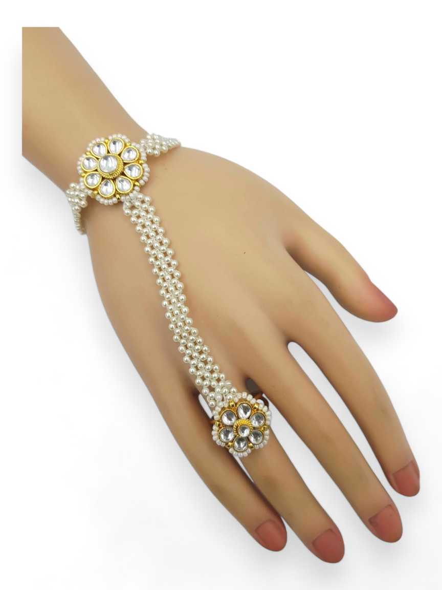 HAATH PANJA PHOOL in JADAU KUNDAN Style | Design - 22720
