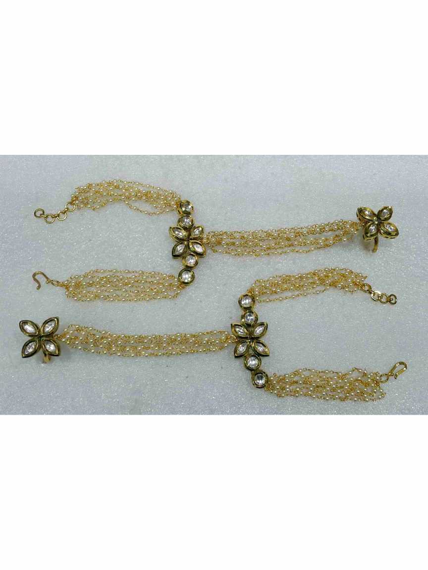 HAATH PANJA PHOOL in VILANDI KUNDAN Style | Design - 15764