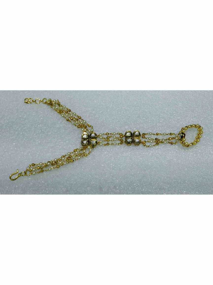 HAATH PANJA PHOOL in VILANDI KUNDAN Style | Design - 15841