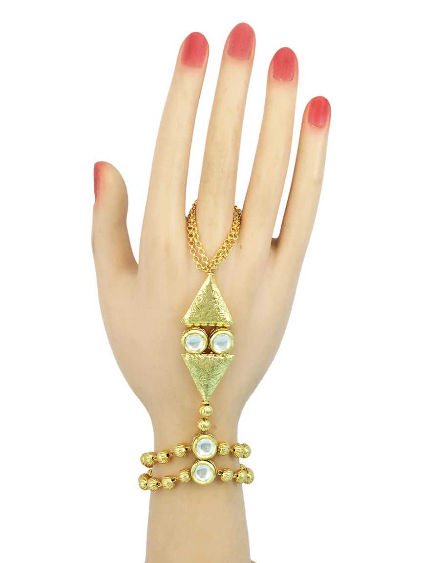 HAATH PANJA PHOOL in VILANDI KUNDAN Style | Design - 16044