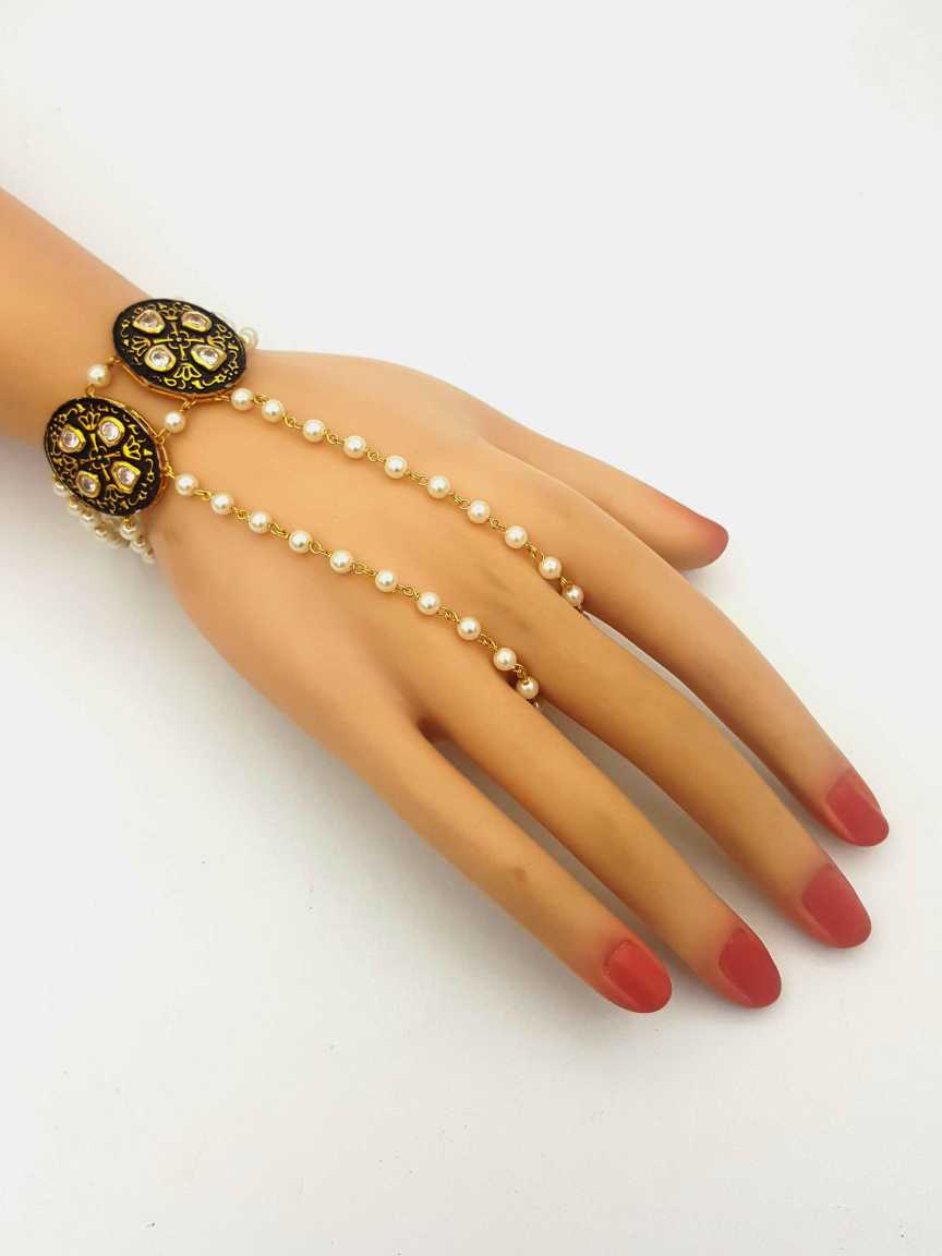 HAATH PANJA PHOOL in VILANDI KUNDAN Style | Design - 18352