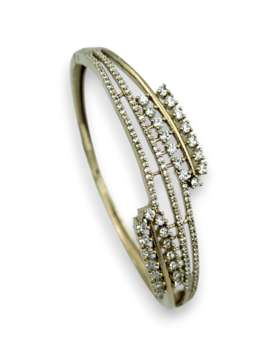 KADA IN CZ AD AMERICAN DIAMOND STYLE | DESIGN - 24256