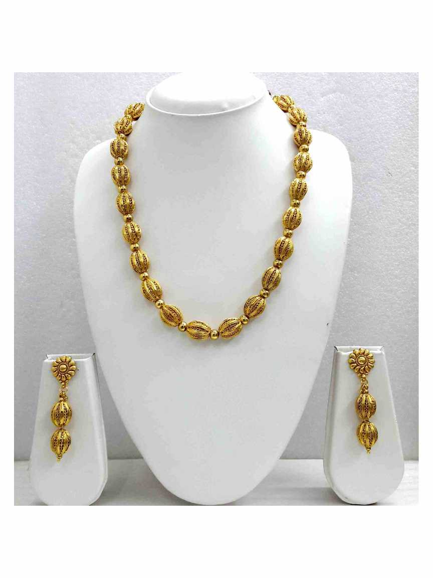 MALA SET in CHECKERED POLKI Style | Design - 13842