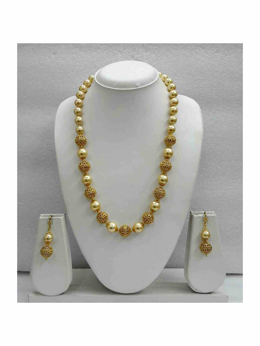 MALA SET in CHECKERED POLKI Style | Design - 14437