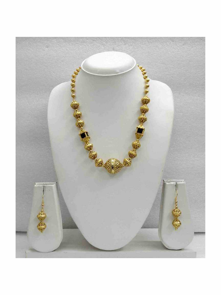 MALA SET in CHECKERED POLKI Style | Design - 14440