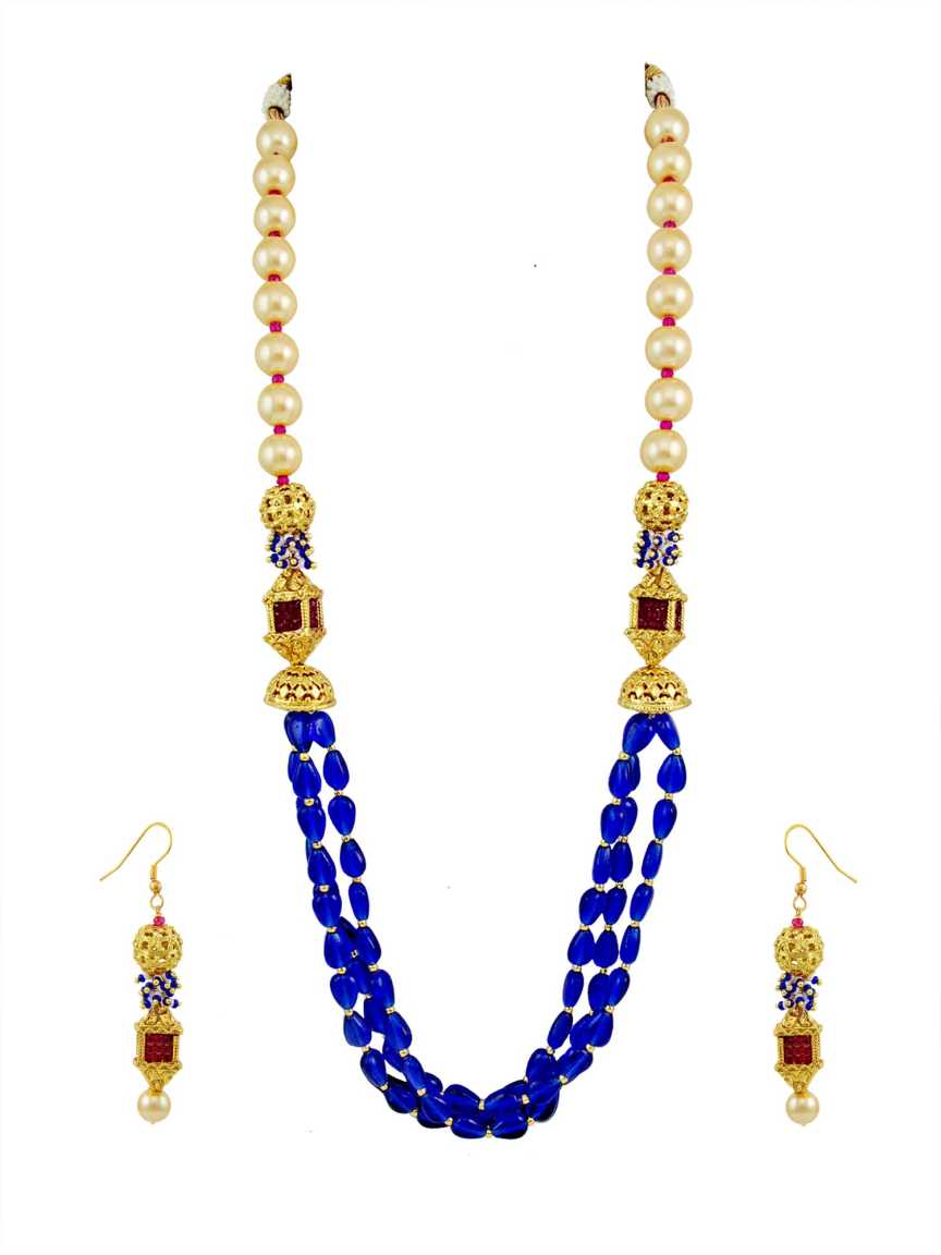 checkered_polki-mala_earrings-MECK14595BLHG
