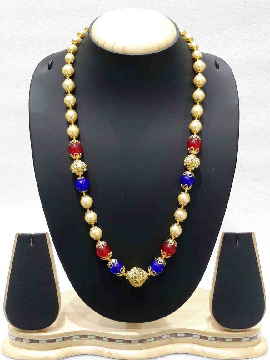 checkered_polki-mala_earrings-MECK16091RDBLHG