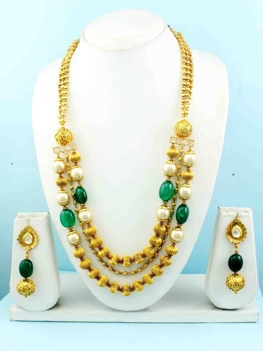 checkered_polki-mala_earrings-MECK16220EMHG