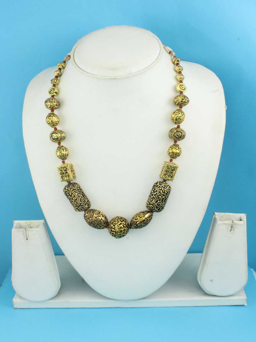 MALA SET in CHECKERED POLKI Style | Design - 16501