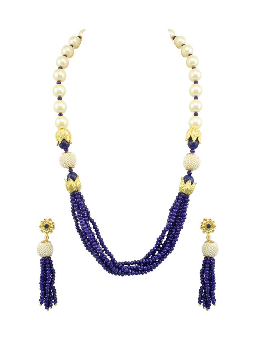 MALA SET in CHECKERED POLKI Style | Design - 16668